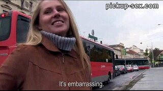 Eurobabe Zuzana गोरा संग आगन्तुक लागि केही पैसा