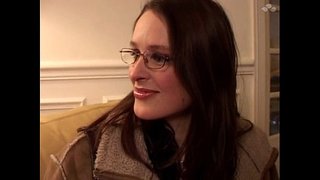 Очень горячая французская брюнетка